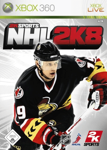 Xbox 360 NHL 2K8 kansikuva