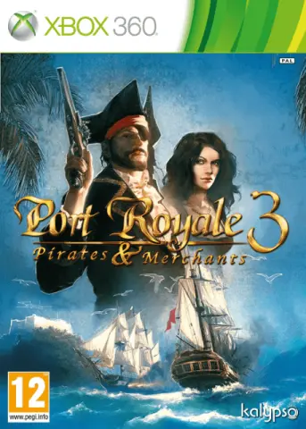 Xbox 360 Port Royale 3: Pirates and Merchants kansikuva