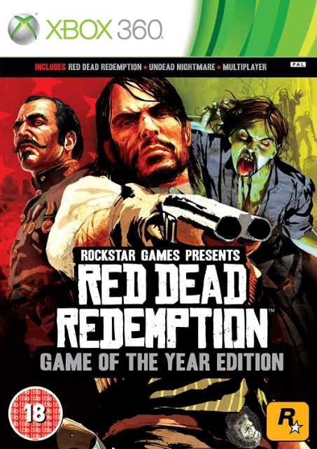 Xbox 360 Red Dead Redemption cover