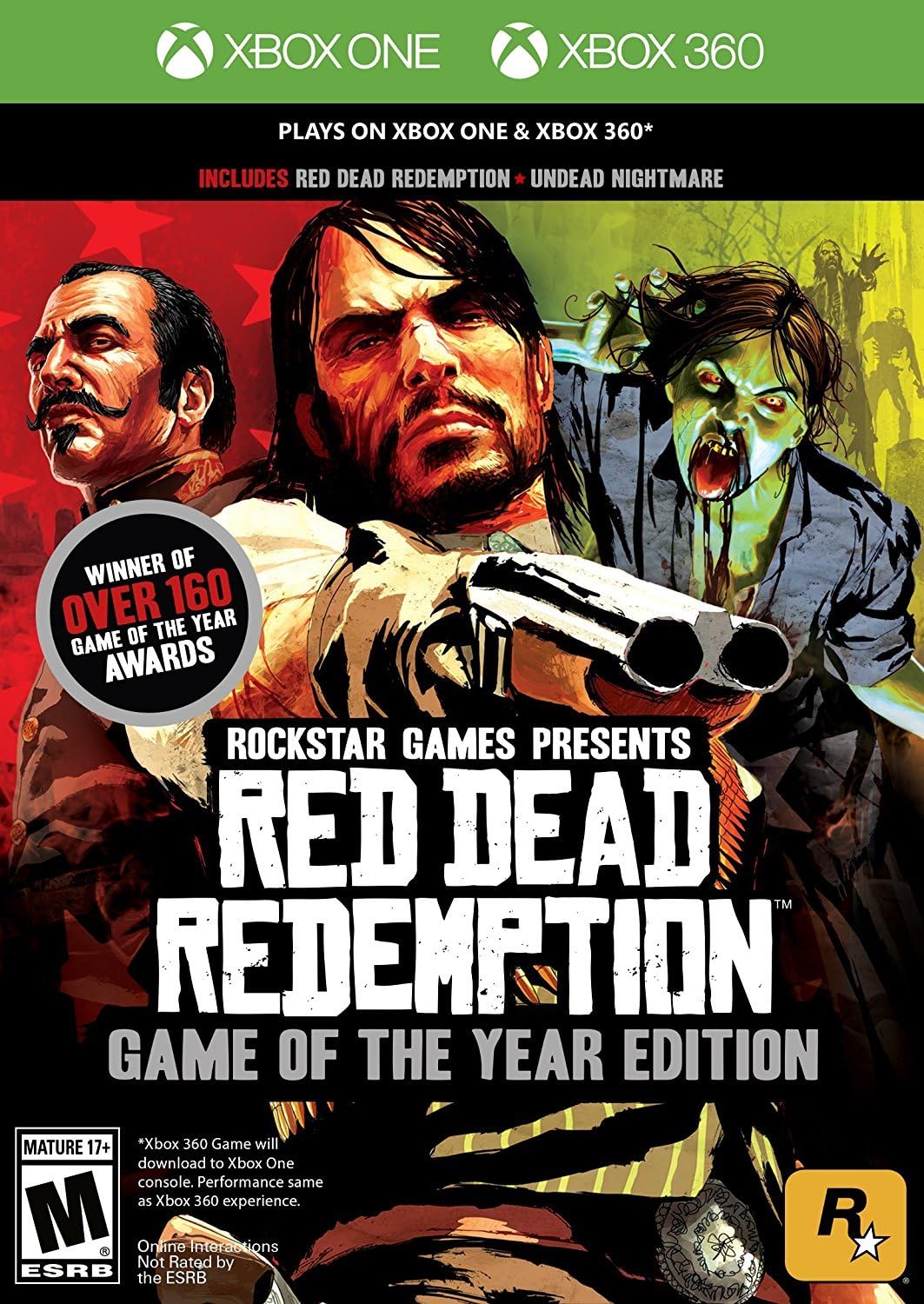 Xbox 360 Red Dead Redemption Game of the Year Edition cover