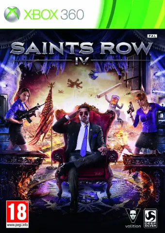 Xbox 360 Saints Row IV cover