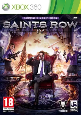 Xbox 360 Saints Row IV Commander In Chief Edition cover