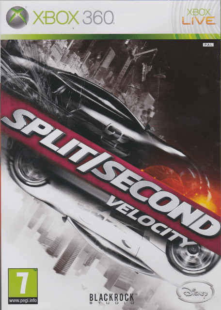 Xbox 360 Split/Second: Velocity cover