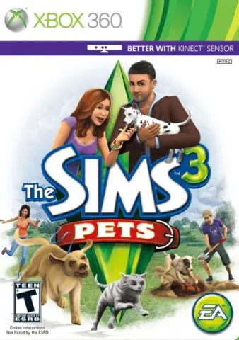 Xbox 360 The Sims 3: Pets kansikuva