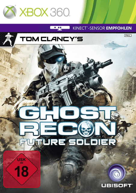Xbox 360 Tom Clancy's Ghost Recon: Future Soldier kansikuva