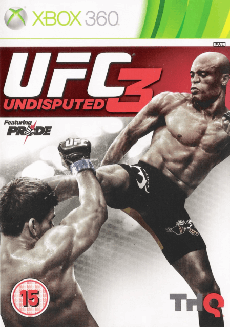Xbox 360 UFC Undisputed 3 kansikuva