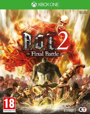Xbox One Attack on Titan 2: Final Battle kansikuva