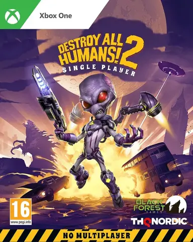 Xbox One Destroy All Humans! 2: Single Player kansikuva