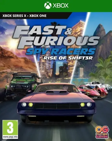 Xbox One Fast & Furious: Spy Racers Rise of SH1FT3R cover