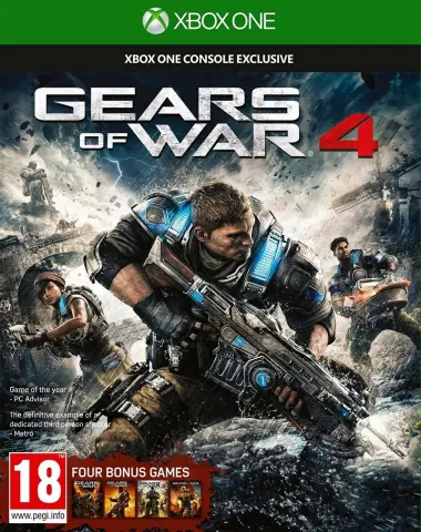 Xbox One Gears of War 4 incl. GoW Collection Digital Download cover