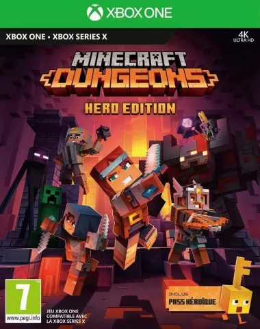 Xbox One Minecraft Dungeons Hero Edition cover