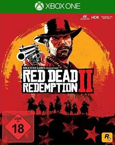 Xbox One Red Dead Redemption 2 kansikuva
