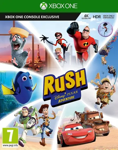 Xbox One Rush: A Disney Pixar Adventure kansikuva
