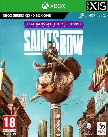Xbox One Saints Row Criminal Customs Edition kansikuva