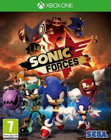 Xbox One Sonic Forces cover