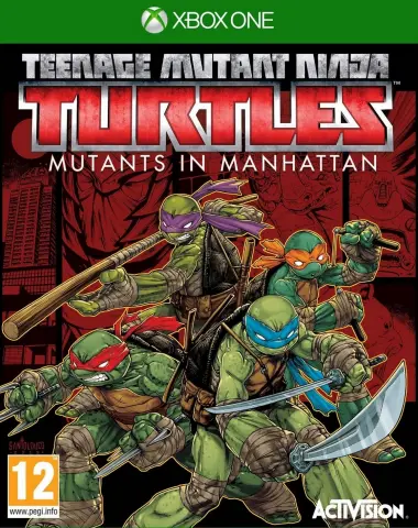 Xbox One Teenage Mutant Ninja Turtles: Mutants in Manhattan cover