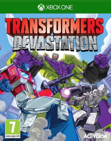 Xbox One Transformers: Devastation kansikuva