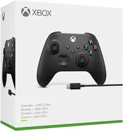 Xbox Series Wireless Controller and USB-C Cable - Carbon Black