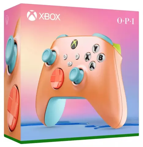 Xbox Series Wireless Controller - Sunkissed Vibes OPI Special Edition cover