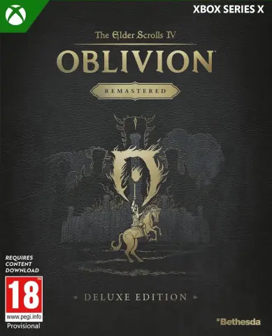 Xbox Series X The Elder Scrolls IV: Oblivion Remastered Deluxe Edition kansikuva